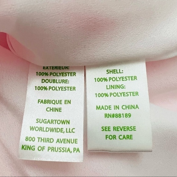 Lilly Pulitzer Olive Top Resort White Caliente Size 0 NWT - Picture 15 of 15